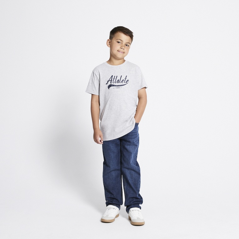 Printed tee "Thomas star" Grey melange 3
